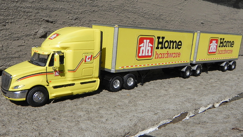 Home Hardware International ProStar Truck Tractor & B-Train Vans - By ...