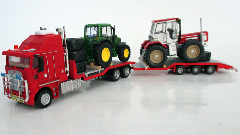 Ho Scale Wiking Truck buy 1 Trailers (Lot Red 1 )