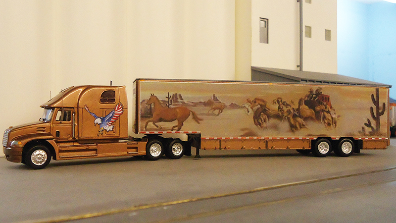 Wild West Moving Mack Vision Truck Tractor u0026 48' Moving Van - By Bruno  Zueger
