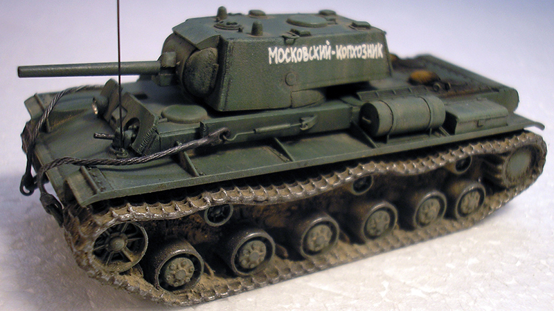 WWII KV-1 Russian Tank - By Rick Hoskinson